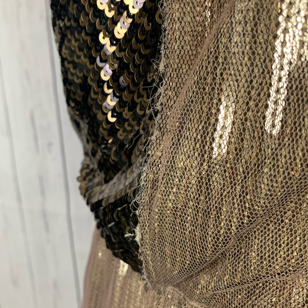 Alice + Olivia | sequin tank colorblock dress - Picture 5 of 8